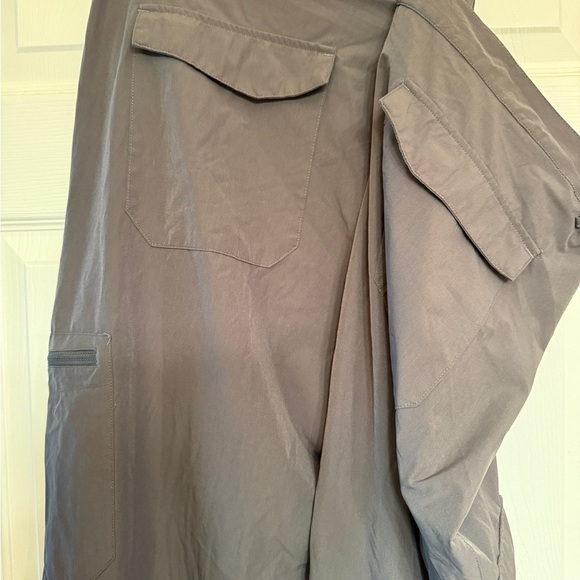 Grey Cargo Pants with Elastic Waistband - Picture 5 of 7